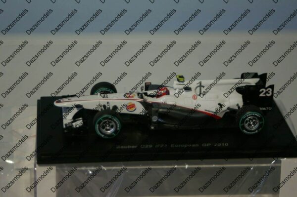 Spark sauber c29 no.23 european gp 2010 k.kobayashi 1:43 scale diecast