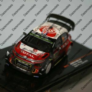 Ixo citroen c3 rally monte carlo 2018 k.meeke diecast 1:43 ram662