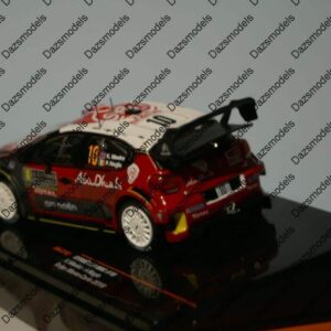 Ixo citroen c3 rally monte carlo 2018 k.meeke diecast 1:43 ram662