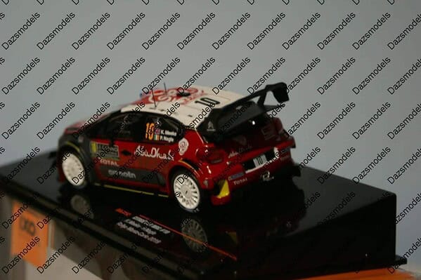 Ixo citroen c3 rally monte carlo 2018 k.meeke diecast 1:43 ram662