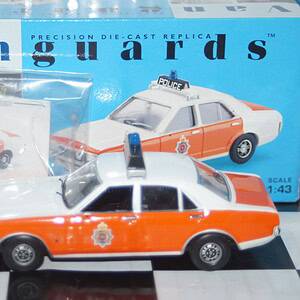 Vanguards ford consul 3000 gt lancashire police va55000 white 1:43 scale