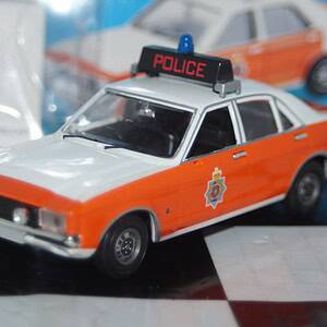 Vanguards ford consul 3000 gt lancashire police va55000 white 1:43 scale
