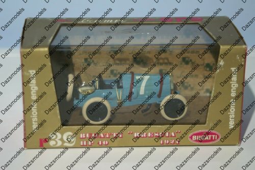 Brumm bugatti brescia hp40 1921 blue 1:43 diecast r39