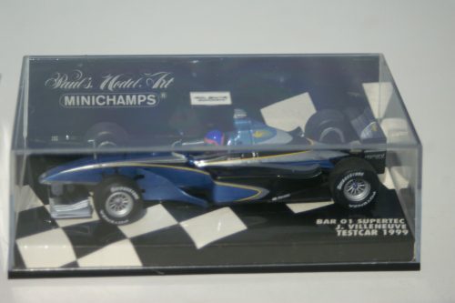 MinichampsB.A.RSupertecJ.VilleneuveDiecast: