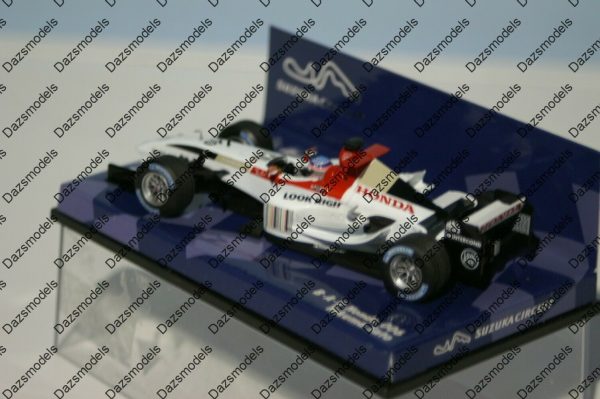 Minichamps b.a.r honda 006 t.sato 403 040010 diecast 1:43