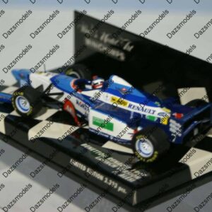 Minichamps benetton renault 1997 j.alesi 430 970097 in 1:43 scale