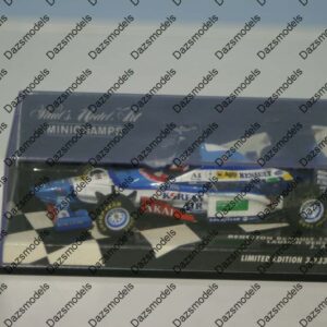 Minichamps benetton renault 1997 j.alesi 430 970097 in 1:43 scale
