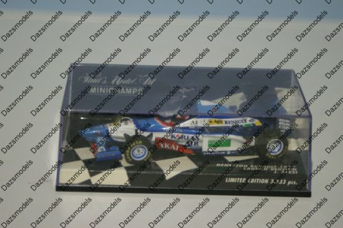 Minichamps benetton renault 1997 j.alesi 430 970097 in 1:43 scale