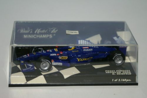 Minichamps prost peugeot 2000 showcar n.heidfeld 430 000085 diecast 1:43