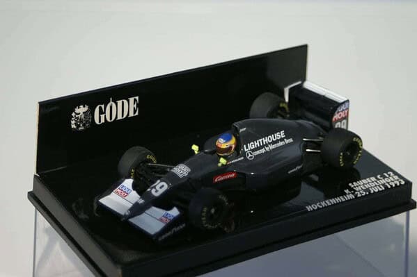 Minichamps sauber c12 wendlinger hockenheim 1993 338. 002. 4 diecast 1:43
