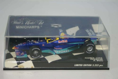 Minichamps sauber petronas showcar 1999 p.diniz 430 990082 diecast 1:43