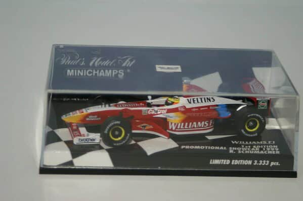 MinichampsWilliamsFSTEditionShowcarR.Schumacher::Diecast