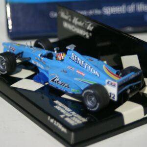 Minichamps benetton playlife showcar 2000 a.wurz 430 000082 in 1:43 scale