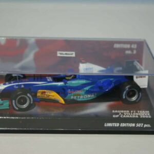 Minichamps f1 sauber petronas f1 team canada 2005 400 050081c