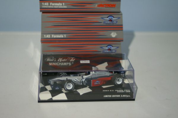 Minichamps event car us grand prix 2002 ac4 020301 1:43 diecast