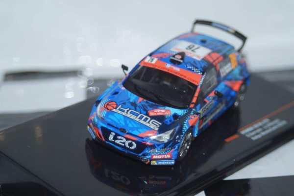 Ixo hyundai i20 r5 monte carlo 2018 sarrazin 1:43 diecast ram669
