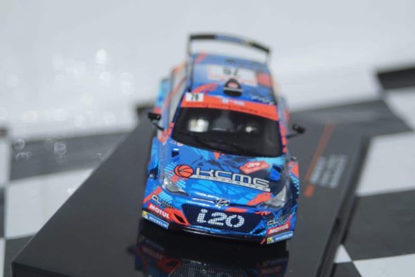 Ixo hyundai i20 r5 monte carlo 2018 sarrazin 1:43 diecast ram669
