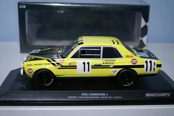Minichamps opel commodore a steinmetz 24h spa 1970 in 1:18 704611