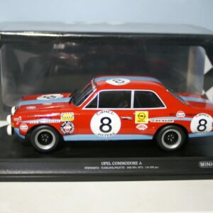 Minichamps opel commodore a steinmetz 24h spa 1972 in 1:18 704608