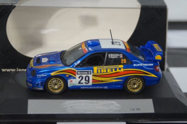 Ixo subaru impreza wrc scottish rally 2004 b.johnson 1:43 diecast pj24