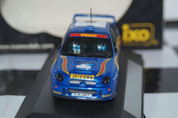 Ixo subaru impreza wrc scottish rally 2004 b.johnson 1:43 diecast pj24