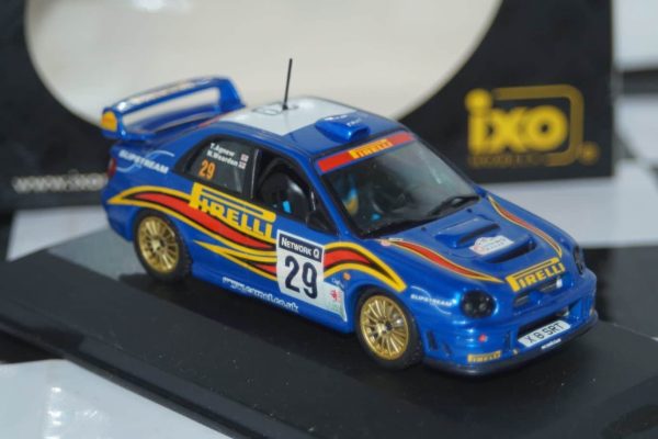 Ixo subaru impreza wrc scottish rally 2004 b.johnson 1:43 diecast pj24