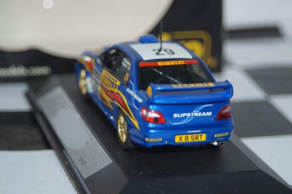 Ixo subaru impreza wrc scottish rally 2004 b.johnson 1:43 diecast pj24