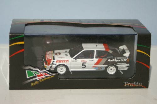 Trofeu audi  quattro welsh rally 1982 b.waldegaard 1:43 diecast tr0rr.uk 21