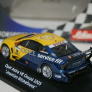Schuco opel astra v8 coupe opel service 2003 j.winklehock diecast ltd 04885 1:43