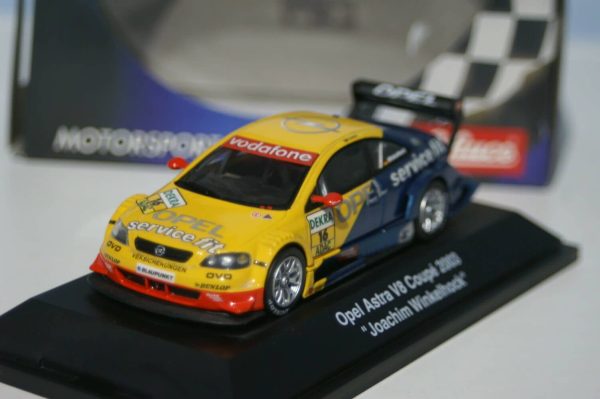 Schuco opel astra v8 coupe opel service 2003 j.winklehock diecast ltd 04885 1:43