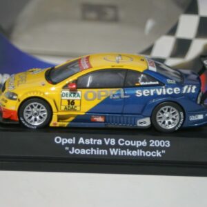 Schuco opel astra v8 coupe opel service 2003 j.winklehock diecast ltd 04885 1:43