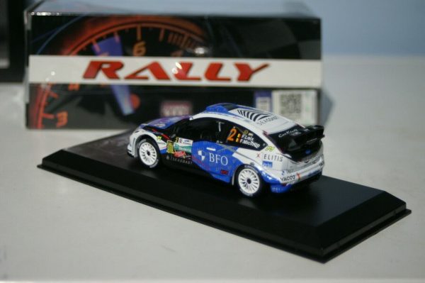 Ixo diecast club ford focus rs wrc belgium 2013 f.loix 1/43 diecast atlas