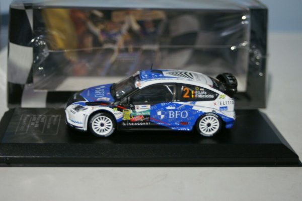 Ixo diecast club ford focus rs wrc belgium 2013 f.loix 1/43 diecast atlas