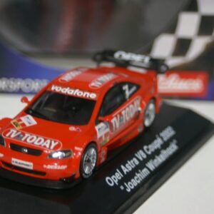 Schuco opel astra v8 coupe tv today 2002 j.winklehock diecast ltd 04801 1:43
