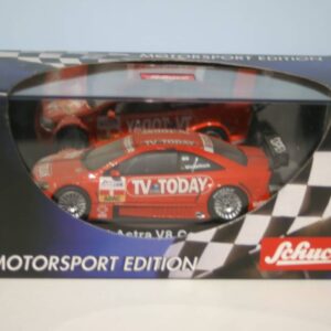Schuco opel astra v8 coupe tv today 2002 j.winklehock diecast ltd 04801 1:43