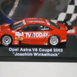 Schuco opel astra v8 coupe tv today 2002 j.winklehock diecast ltd 04801 1:43