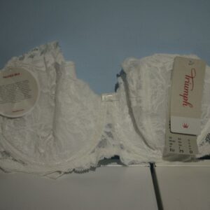Triumph amourette charm whp wired half cup padded bra white 34d 10180512