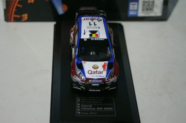 Ixo diecast club ford fiesta wrc italy 2013  t.neuville  1/43 diecast atlas