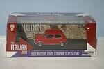Austin mini cooper s 1275 italian job 50th red greenlight  1:43 diecast 86550