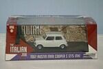 Austin mini cooper s 1275 italian job 50th white greenlight  1:43 diecast 86551