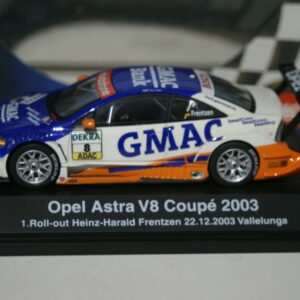 Schuco opel astra v8 coupe gmac 2003 roll out diecast ltd 04890 1:43