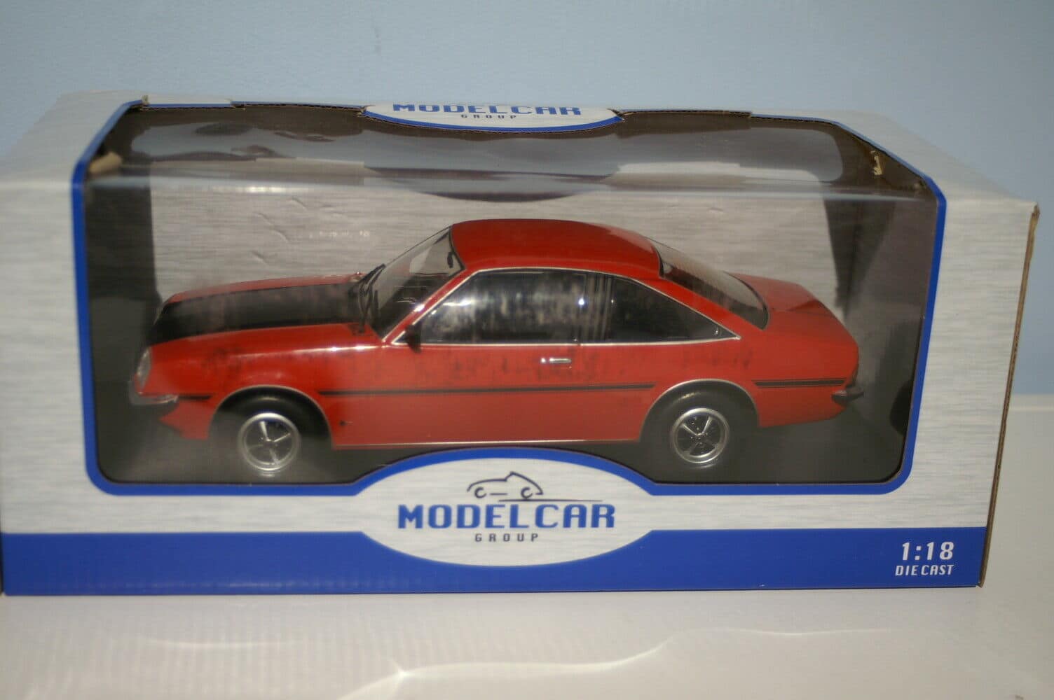 MODELCAR Group Opel Manta B Berlinetta Red 1:18 Scale MCG18106