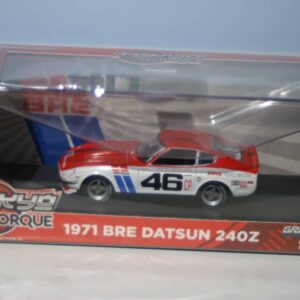 Greenlight bre datsun 240z tokyo torque 1971 greenlight 1:43 diecast 86334