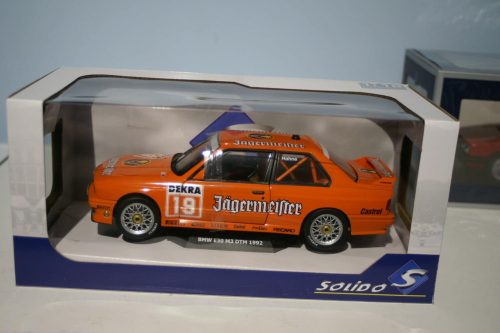 BMW E30 M3 DTM Hahne Jagermeister Solido1:18 Diecast S1801504