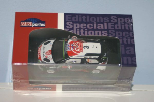 Minipartes citroen ds3 wrc rally portugal 2015 k.meeke mnp504 diecast