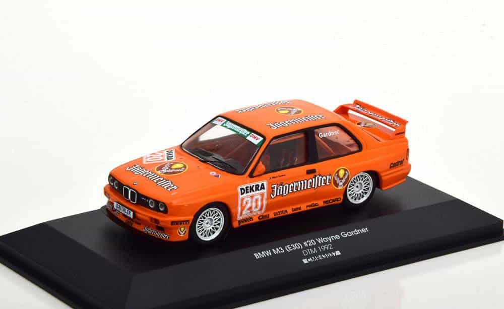 IXO / CMR BMW 3 Series M3 E30 Jagermeister DTM 1992 1:43