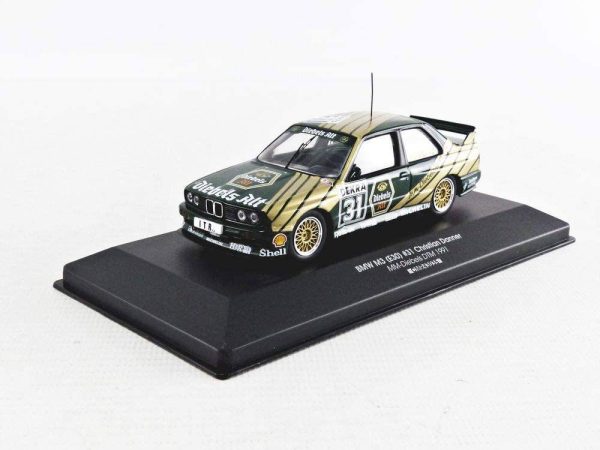 Ixo / cmr bmw 3 series m3 e30 dtm 1991 c.danner 1:43 diecast cmr43035