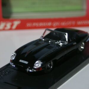 Model best jaguar tipo e spyder guida sx black 1:43 diecast 9027