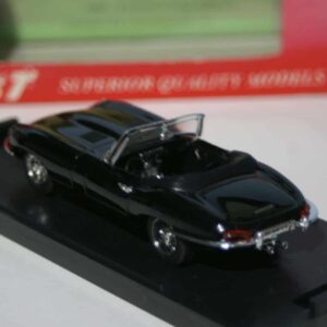 Model best jaguar tipo e spyder guida sx black 1:43 diecast 9027
