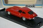 Model box jaguar e guida sx red 1:43 diecast 8439/1
